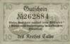 Банкнота 10 пфеннигов 1920 года, Нотгельд, Кальбе (Calbe), UNC купить на monitex.com.ua - 1 Банкнота 10 пфеннигов 1920 года, Нотгельд, Кальбе (Calbe), UNC