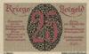 Банкнота 25 пфенігів 1918 року, Нотгельд, Гайслінген (Geislingen), UNC купити на monitex.com.ua - 1 Банкнота 25 пфенігів 1918 року, Нотгельд, Гайслінген (Geislingen), UNC