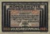 Банкнота 25 пфеннигов 1921 года, Нотгельд, Кёнигсхютте (Konigshutte), UNC купить на monitex.com.ua - 1 Банкнота 25 пфеннигов 1921 года, Нотгельд, Кёнигсхютте (Konigshutte), UNC