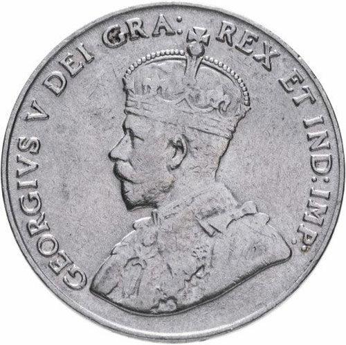 Повсякденна монета 5 центів 1922-1936 рік, Канада Повсякденна монета 5 центів 1922-1936 рік, Канада