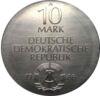 Пам'ятна срібна монета 10 марок 1986 року, НДР, 275 років відкриття берлінської клініки Шаріте купити на monitex.com.ua - 1 Пам'ятна срібна монета 10 марок 1986 року, НДР, 275 років відкриття берлінської клініки Шаріте