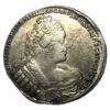 Рубль 1733 року. Анна Іванівна. XF купить на monitex.com.ua - 1 Рубль 1733 року. Анна Іванівна. XF
