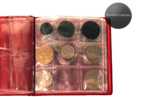Кишеньковий альбом для монет 52 осередки мікс Кишеньковий альбом для монет 52 осередки мікс