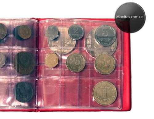 Кишеньковий альбом для монет 52 осередки мікс Кишеньковий альбом для монет 52 осередки мікс