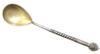 Срібна ложка 875 проби з позолотою. СРСР купити на monitex.com.ua - 1 Срібна ложка 875 проби з позолотою. СРСР