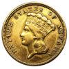 3 доллара 1854 года. США. VF-XF купить на monitex.com.ua - 1 3 доллара 1854 года. США. VF-XF