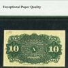 Банкнота 10 центів 1863 року, США купити на monitex.com.ua - 3 Банкнота 10 центів 1863 року, США
