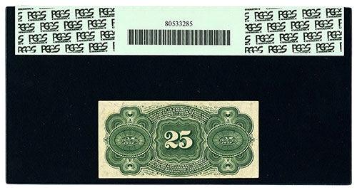 Банкнота 25 центів 1863 року, США Банкнота 25 центів 1863 року, США