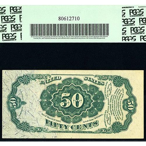 Банкнота 50 центів 1874 року, США Банкнота 50 центів 1874 року, США