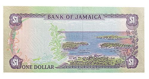 Банкнота 1 долар 1990 року, Ямайка, UNC Банкнота 1 долар 1990 року, Ямайка, UNC