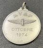 Серебряный жетон ATAF ottobre 1974, Италия купить на monitex.com.ua - 2 Серебряный жетон ATAF ottobre 1974, Италия