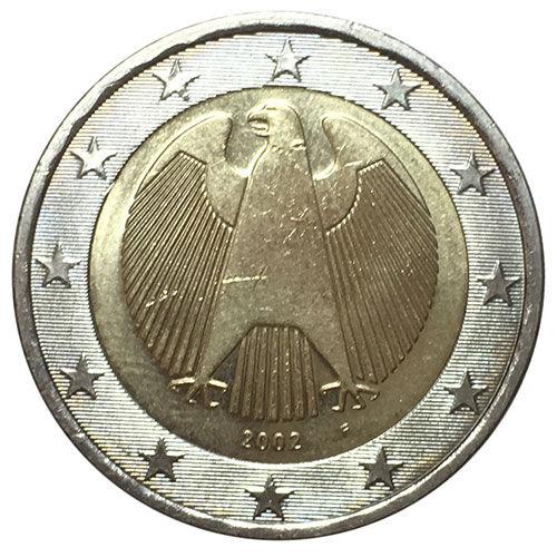 2 євро 2001-2021 року, Німеччина, VF 2 євро 2001-2021 року, Німеччина, VF