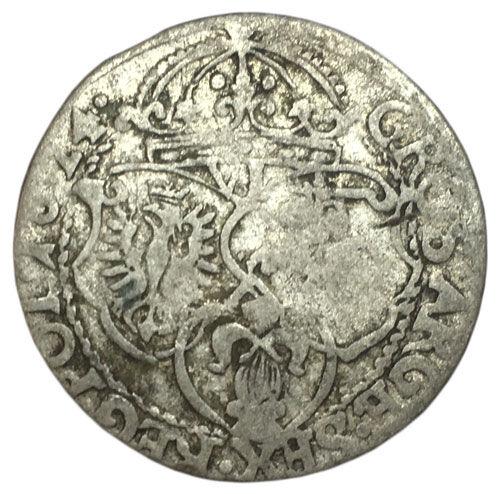 6 грошів 1624 року Сигізмунд III Ваза, Річ Посполита, VF 6 грошів 1624 року Сигізмунд III Ваза, Річ Посполита, VF