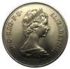 25 пенсів 1972 року. Срібне весілля. Великобританія. UNC купити на monitex.com.ua - 1 25 пенсів 1972 року. Срібне весілля. Великобританія. UNC