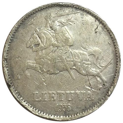 10 літів 1936 року, Литва, F-VF 10 літів 1936 року, Литва, F-VF