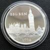 100 франків - 15 ЕКЮ 1994 року «Біг-Бен (Лондон)» , Франція, Proof купити на monitex.com.ua - 1 100 франків - 15 ЕКЮ 1994 року «Біг-Бен (Лондон)» , Франція, Proof