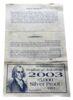 Срібна банкнота 5000 доларів 2003 року. США, 4 унції купити на monitex.com.ua - 7 Срібна банкнота 5000 доларів 2003 року. США, 4 унції