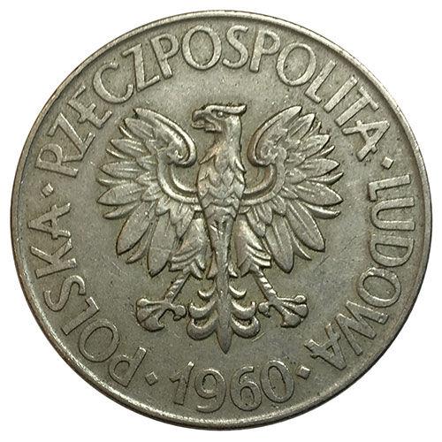 10 злотих 1959-1966 рік, Польща, Тадеуш Костюшко 10 злотих 1959-1966 рік, Польща, Тадеуш Костюшко