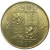 1 крона 1991-1992 года, Чехословакия, VF купить на monitex.com.ua - 1 1 крона 1991-1992 года, Чехословакия, VF
