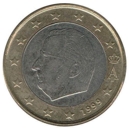 1 євро 1999-2004 року, Бельгія VF 1 євро 1999-2004 року, Бельгія VF