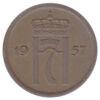 1 ере 1952-1957 року. Хокон VII. Норвегія. VF купить на monitex.com.ua - 1 1 ере 1952-1957 року. Хокон VII. Норвегія. VF