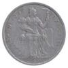 2 франка 1965 года, Французская Полинезия, VF купить на monitex.com.ua - 1 2 франка 1965 года, Французская Полинезия, VF