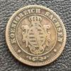 2 пфеніга (PFENNIG) 1864 року B, Саксонія, XF купити на monitex.com.ua - 1 2 пфеніга (PFENNIG) 1864 року B, Саксонія, XF