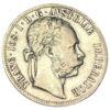 1 Флорін 1878 року, Франц Йосиф I, Австрія VF купити на monitex.com.ua - 1 1 Флорін 1878 року, Франц Йосиф I, Австрія VF