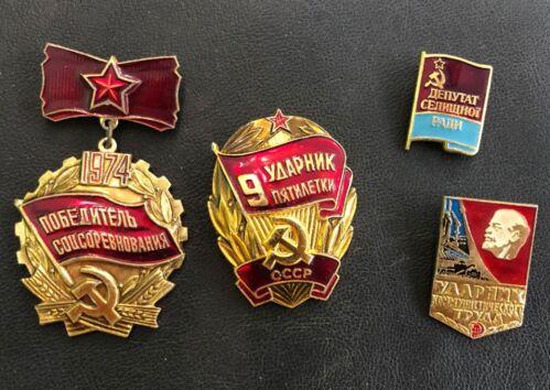 Комплект: ТЧП №958164, За Трудову Доблесть + медалі та знаки Комплект: ТЧП №958164, За Трудову Доблесть + медалі та знаки