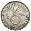 2 рейхсмарки 1937 року, «E» Гінденбург, Третій Рейх, VF, №2 купити на monitex.com.ua - 1 2 рейхсмарки 1937 року, «E» Гінденбург, Третій Рейх, VF, №2