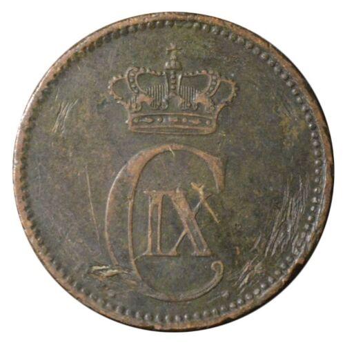5 ере 1884 року. Кристіан ІХ. Данія F-VF 5 ере 1884 року. Кристіан ІХ. Данія F-VF