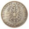 5 марок 1876 року, «Е», Саксонія VF купити на monitex.com.ua - 1 5 марок 1876 року, «Е», Саксонія VF