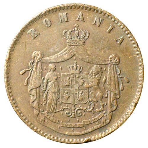 10 бані 1867 року. Кароль I. Румунія VF, №2 10 бані 1867 року. Кароль I. Румунія VF, №2