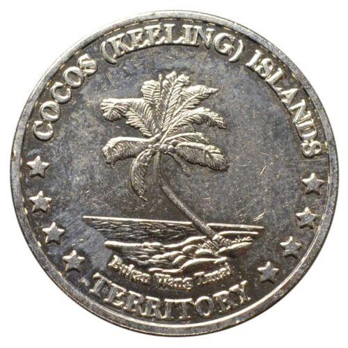 10 центів 2004 року. Змія - Морський жовтопузик. Кокосові острови. UNC 10 центів 2004 року. Змія - Морський жовтопузик. Кокосові острови. UNC