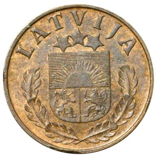 1 сантим 1939 року, Латвія, VF 1 сантим 1939 року, Латвія, VF