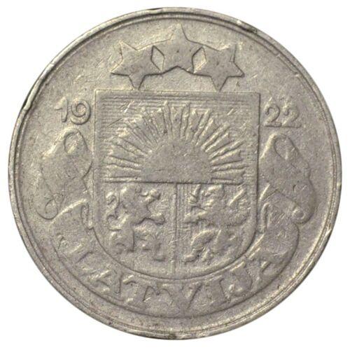 50 сантимів 1922 року. Латвія. VF, №3 50 сантимів 1922 року. Латвія. VF, №3