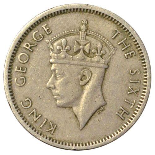 10 центів 1950 року. Малайя. VF 10 центів 1950 року. Малайя. VF