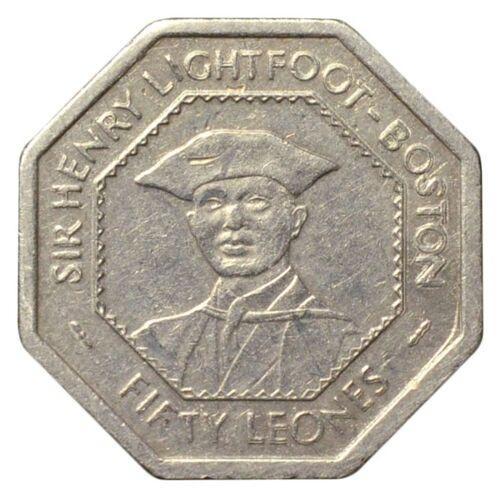 50 леоне 1996 року, Сьєрра-Леоне. UNC 50 леоне 1996 року, Сьєрра-Леоне. UNC