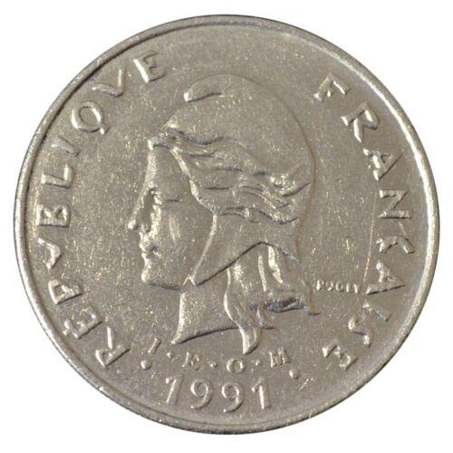 50 франків 1991 року, Нова Каледонія, VF-XF 50 франків 1991 року, Нова Каледонія, VF-XF