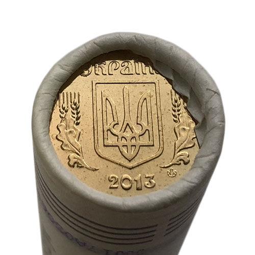 Рол із 50 монет, 25 копійок 2013 рік Рол із 50 монет, 25 копійок 2013 рік