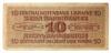 10 карбованців 1942 року. Окупація України, серія 2 цифри, VF-XF, №2 купить на monitex.com.ua - 1 10 карбованців 1942 року. Окупація України, серія 2 цифри, VF-XF, №2
