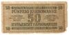 50 карбованців 1942 року. Серія 1 цифра, Окупація України, F, №3 купить на monitex.com.ua - 1 50 карбованців 1942 року. Серія 1 цифра, Окупація України, F, №3