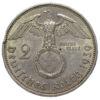 2 рейхсмарки 1939 года, «А» Гинденбург, Третий Рейх, VF-XF, №2 купить на monitex.com.ua - 1 2 рейхсмарки 1939 года, «А» Гинденбург, Третий Рейх, VF-XF, №2