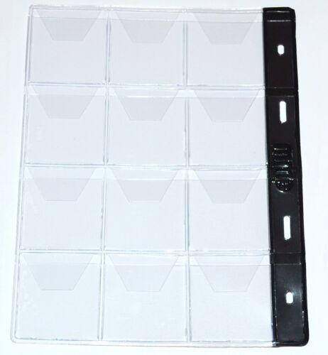 Лист для великих монет в альбом Шульц