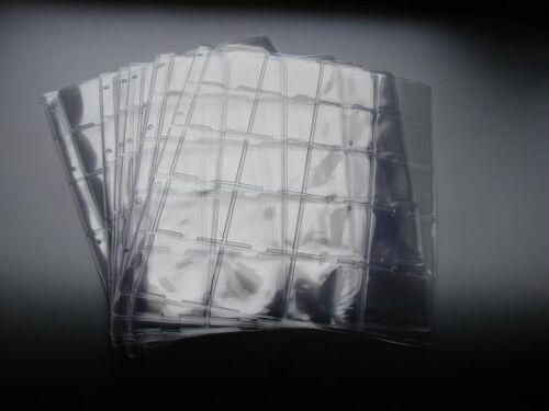 Лист на 20 монет в холдерах