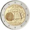 Пам'ятна монета 2 євро 2007 рік, Люксембург, 50-річчя підписання Римського договору купити на monitex.com.ua - 0 Пам'ятна монета 2 євро 2007 рік, Люксембург, 50-річчя підписання Римського договору