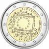 Пам'ятна монета 2 євро 2015 рік, Словенія, 30 років прапору Європейського Союзу купити на monitex.com.ua - 0 Пам'ятна монета 2 євро 2015 рік, Словенія, 30 років прапору Європейського Союзу