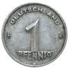1 пфенниг 1948-1950 года, ГДР, VF купить на monitex.com.ua - 0 1 пфенниг 1948-1950 года, ГДР, VF
