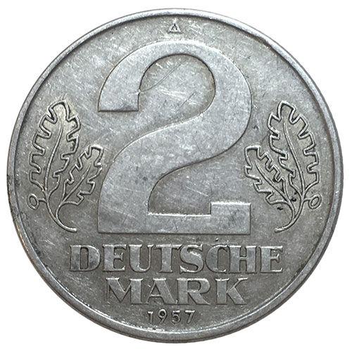 2 марки 1957 року, НДР, VF