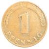 1 пфенніг 1948-1949 року, ФРН, VF купити на monitex.com.ua - 0 1 пфенніг 1948-1949 року, ФРН, VF